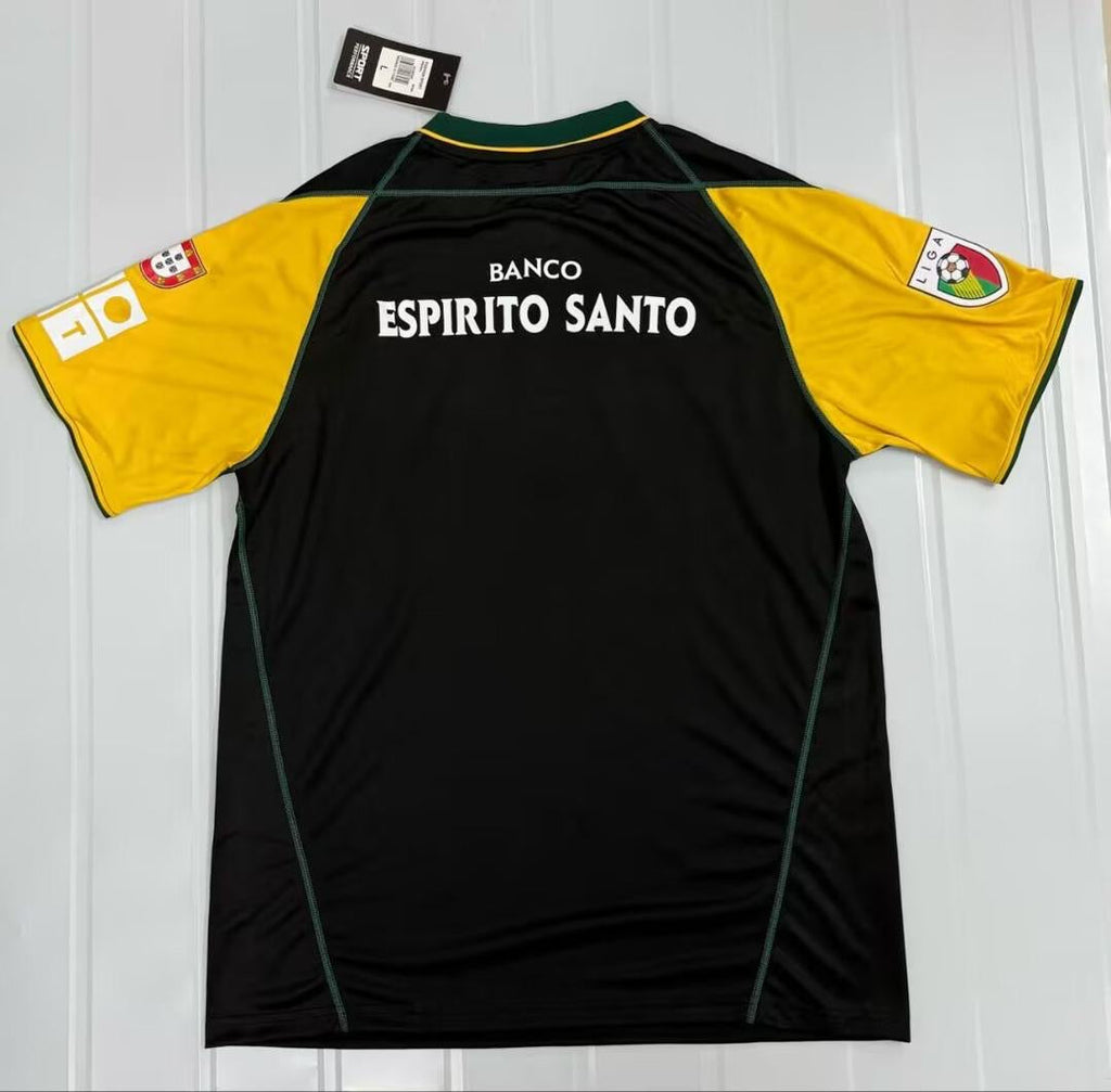 Camisola retro preta 02/03 - alternativa