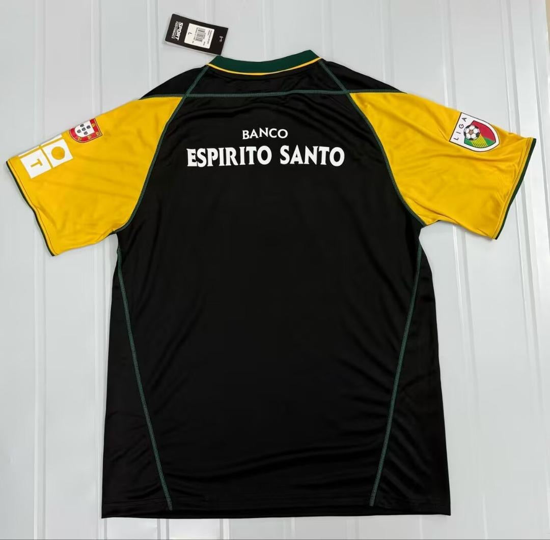 Camisola retro preta 02/03 - alternativa
