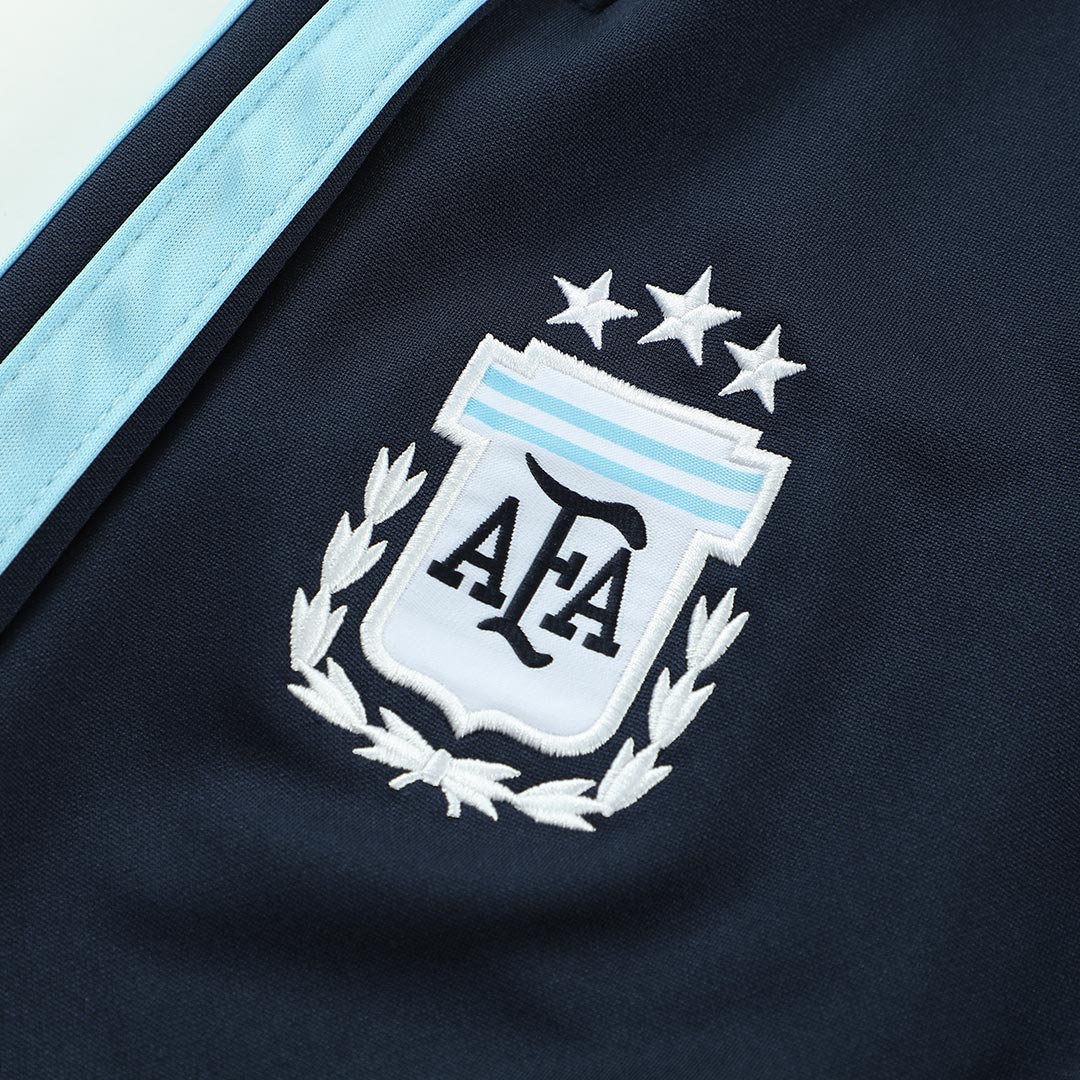 Conjunto de Moletom Infantil Argentina com Fecho (Camisola+Calças) 2026