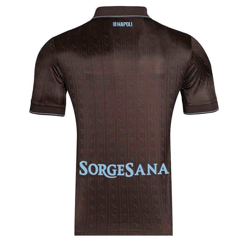 Camisola Napoli alternativa preta 25/26