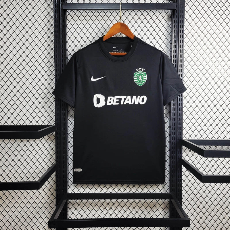 Camisola de visitante preta 23/24
