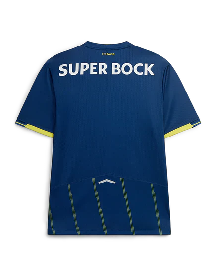 Camisola quarto equipamento 25/26 azul – COM EMBLEMA CELEBRAÇÃO LIGA EUROPA DUBLIN