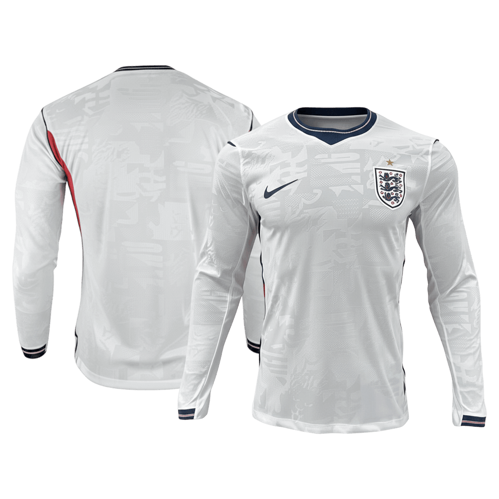 Inglaterra Camisa Manga Comprida 2026 Branca
