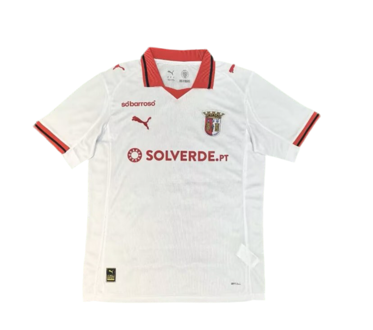 Camisola Braga branca Visitado 25/26