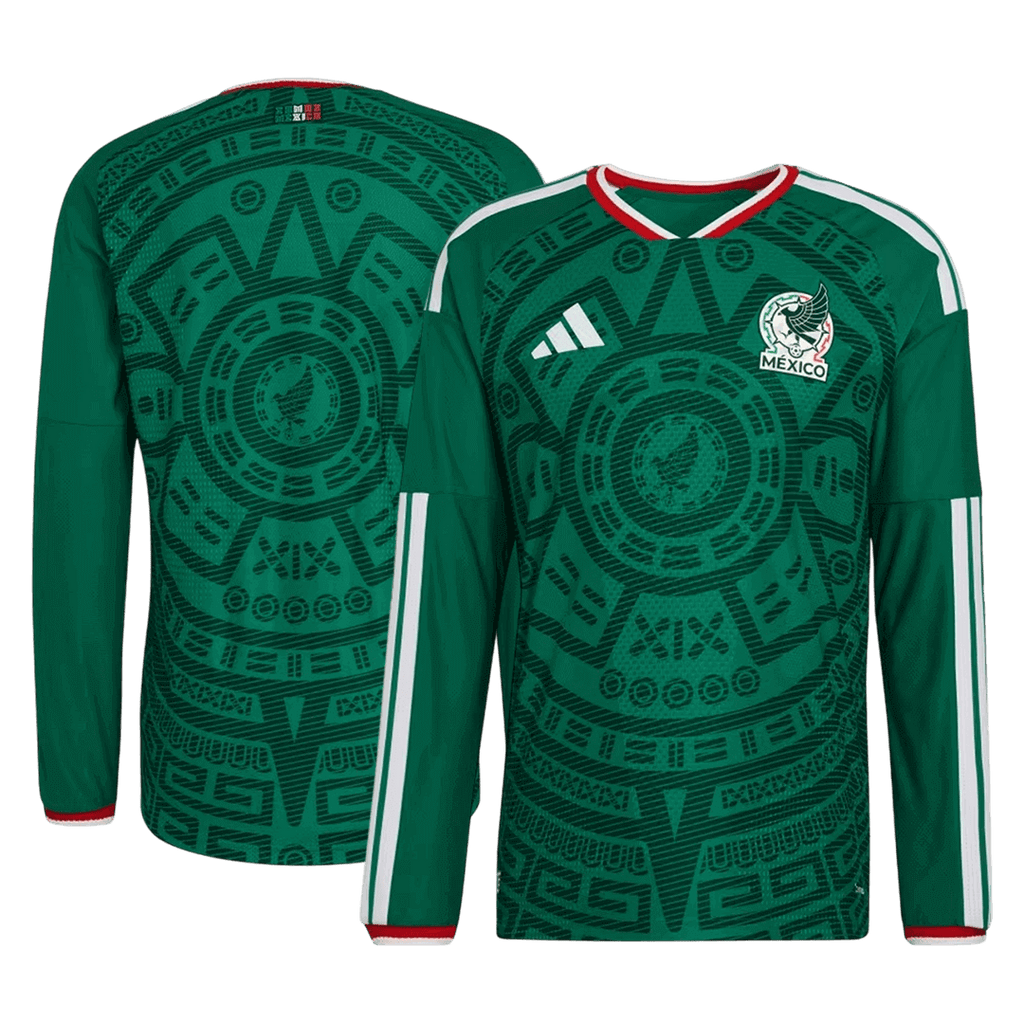 México Camisola de Manga Comprida 2026 Verde