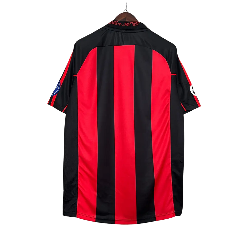 Camisola Milan Principal UCL 00/01 Retro