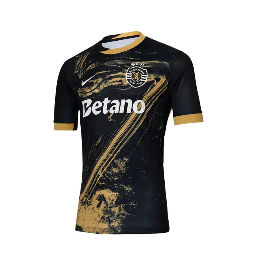 Camisola especial preta e dourada “7” Ronaldo Terceiro equipamento 24/25