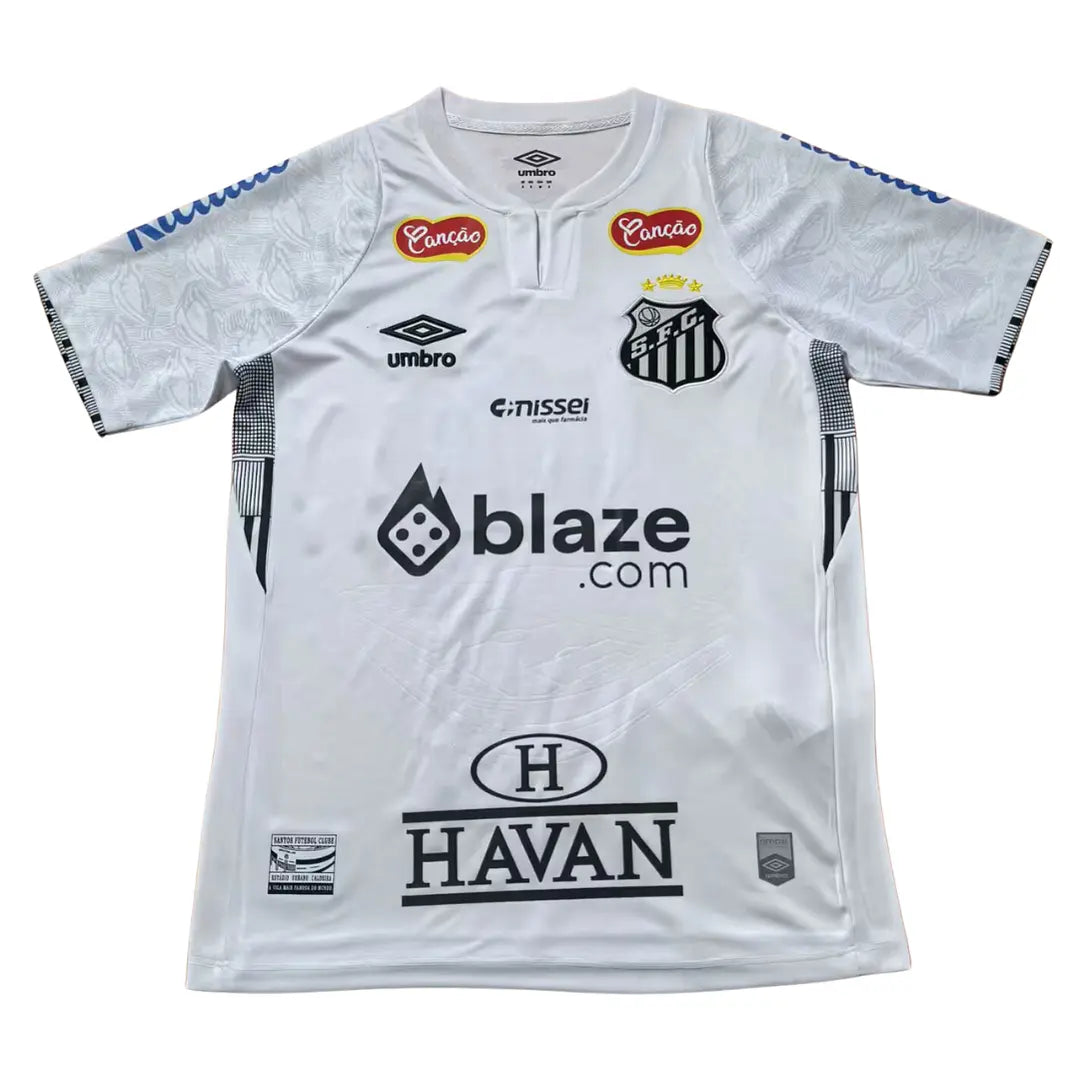 Camisola Santos Local 25/26 - Estadual Patrocinadores Completos