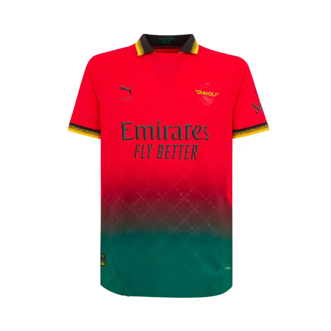 Camisola Milan Casa 24/25 Edição Especial - Vermelha