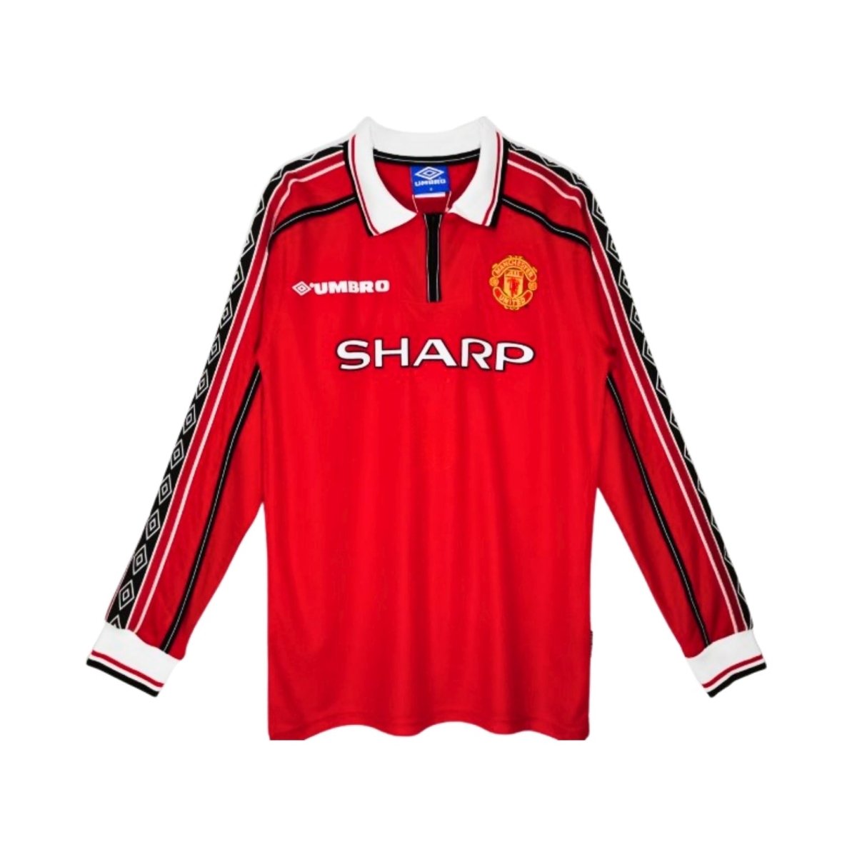 Manchester United Casa 98/99 - Manga Comprida