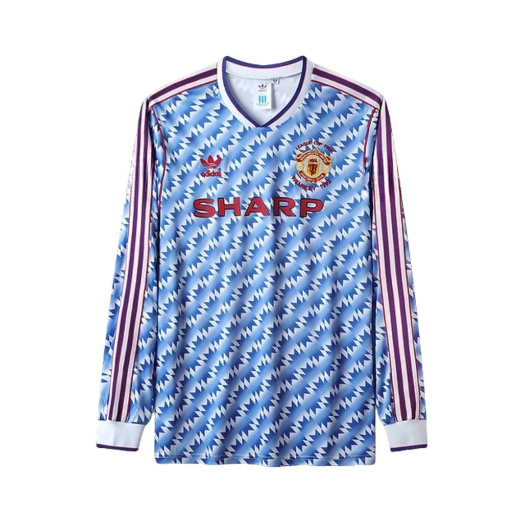 Manchester United Alternativo 91/92 - Manga Comprida