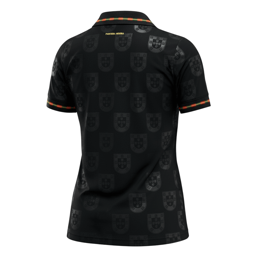 Mulher Portugal Camisola Mundial 2026 Preto