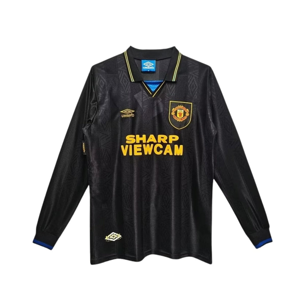 Manchester United Fora 93/94 - Manga Comprida