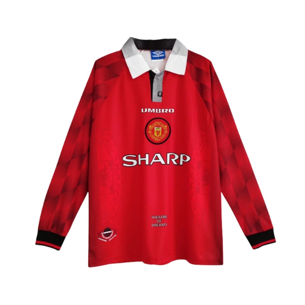 Manchester United Casa 96/97 - Manga Comprida