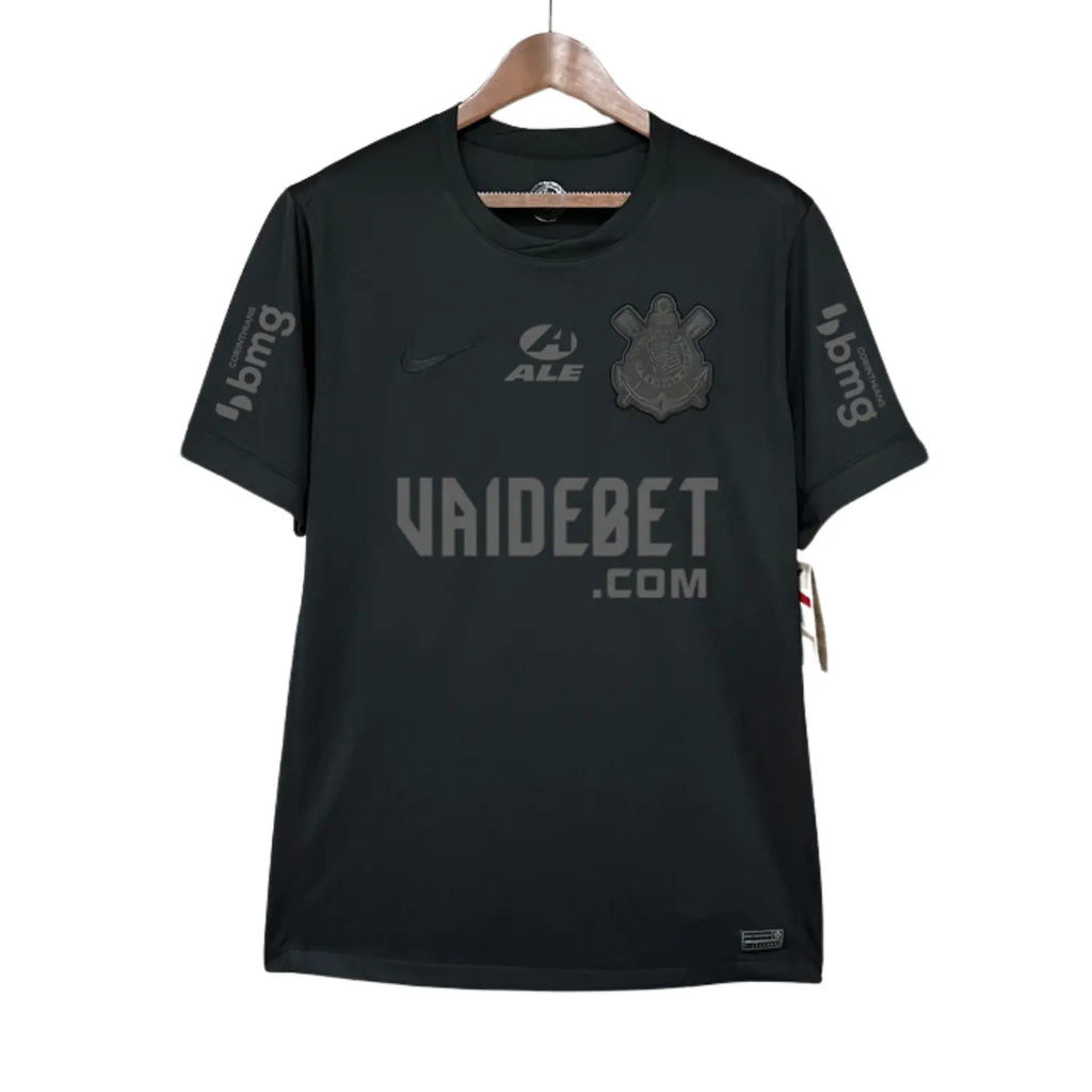 Camisola Corinthians Visitante 24/25 TODOS OS PATROCINADORES