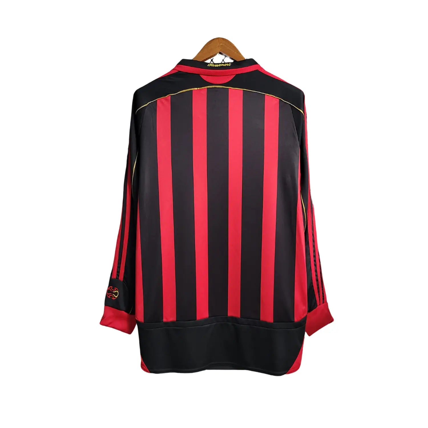 Camisola Milan Casa 06/07 Retro - Manga Comprida