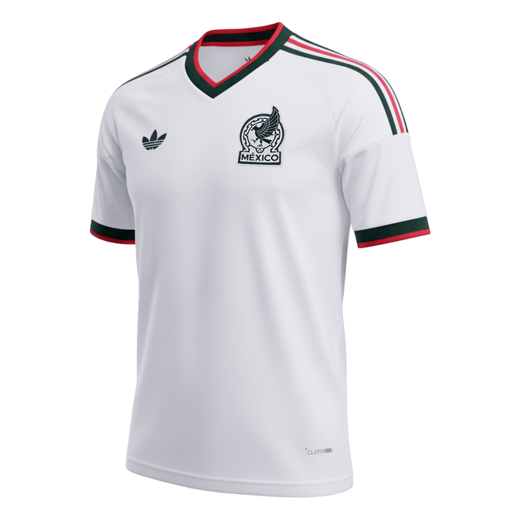 México Camisola Alternativa Campeonato do Mundo 2026 Branca