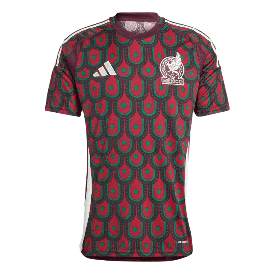 Camisola de Futebol Principal México Personalizada