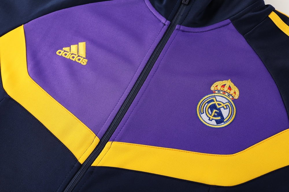 Real Madrid 24/25 - Fato de Treino - Fecho de Correr Completo