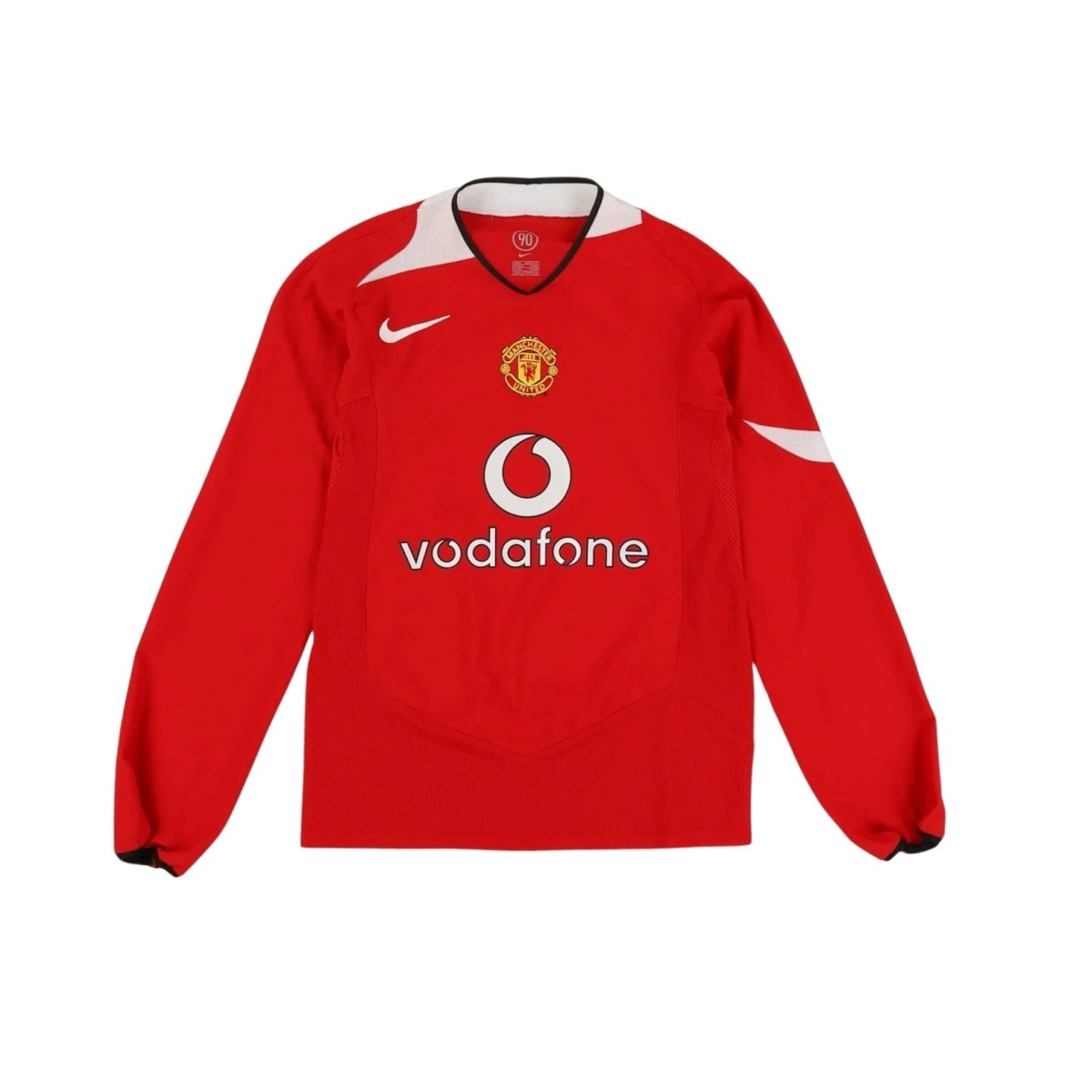 Manchester United Local 04/05 - Manga Comprida