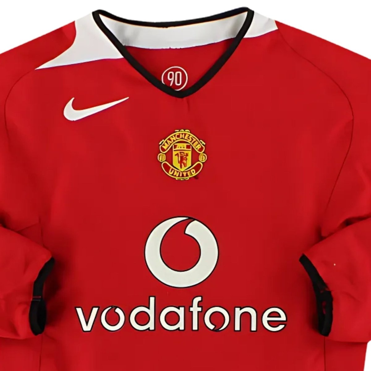 Manchester United Local 04/05 - Manga Comprida