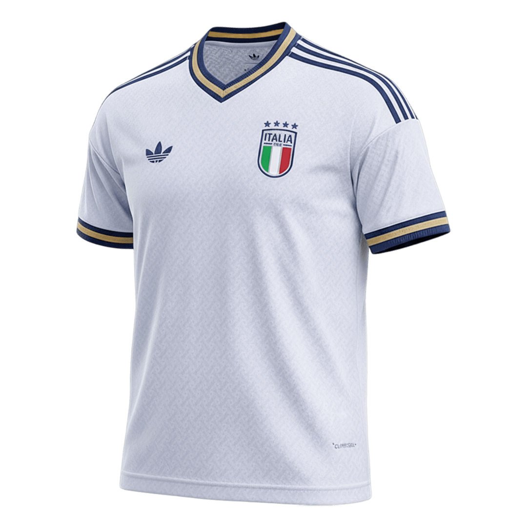 Itália Fora Camisa World Cup 2026 Branco