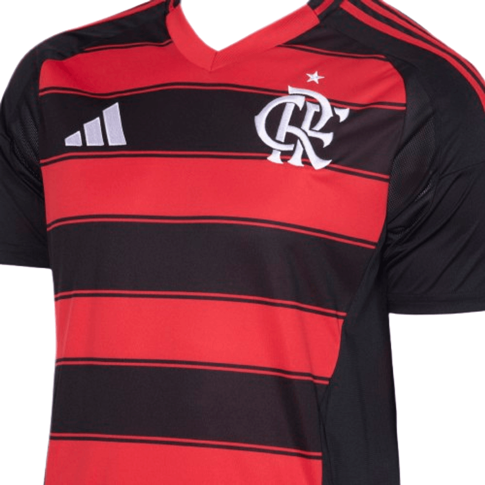 Camisola Flamengo Vermelha Principal 25/26