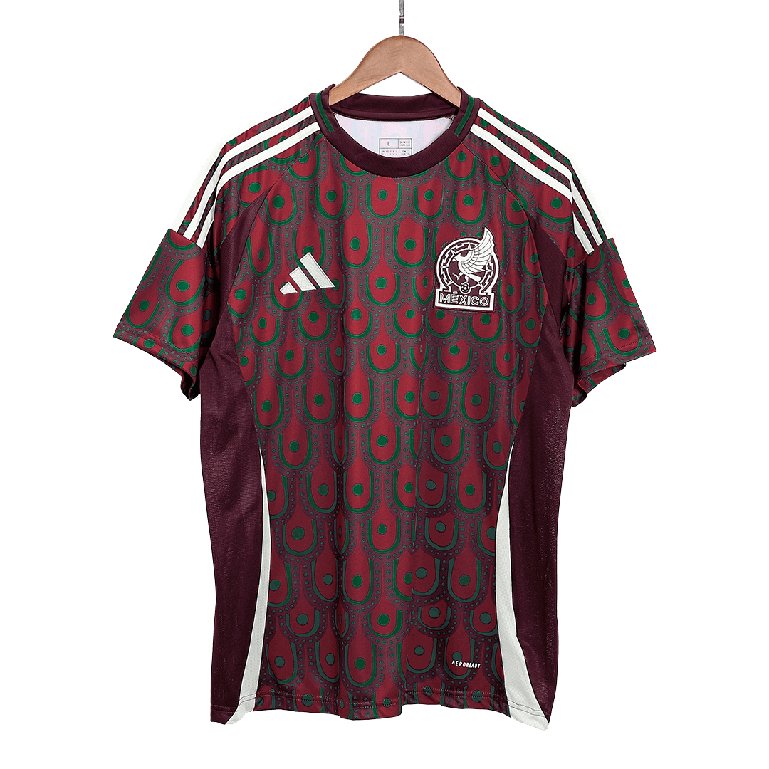 Camisola de Futebol Principal México Personalizada
