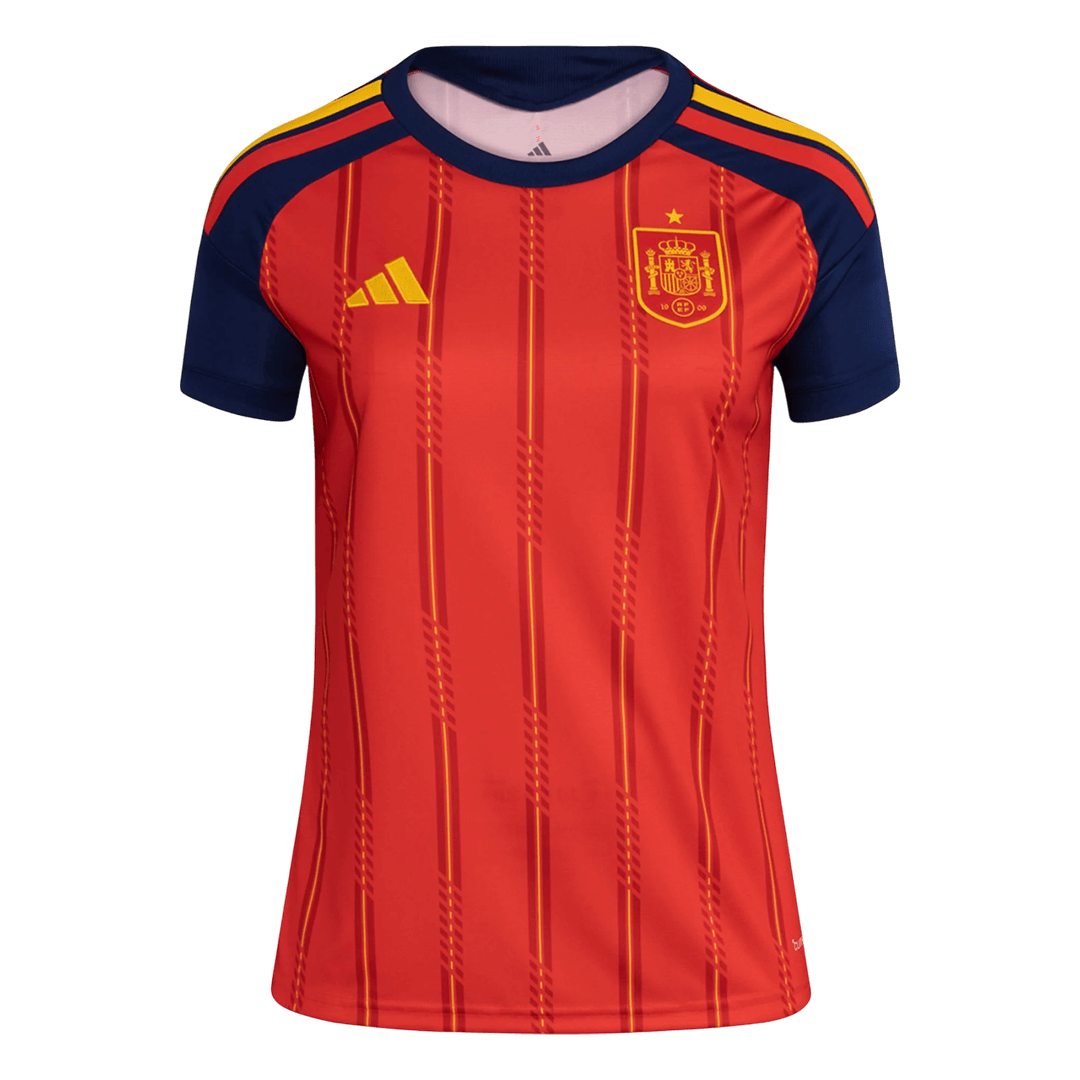 Mulheres Espanha Camisa Local Mundial 2026 Vermelho