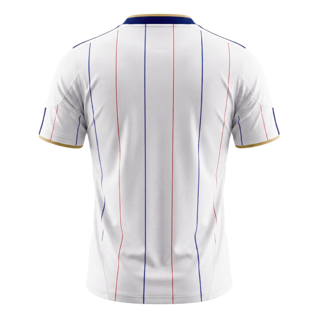Camisola Retro da França Fora 2010 Branca