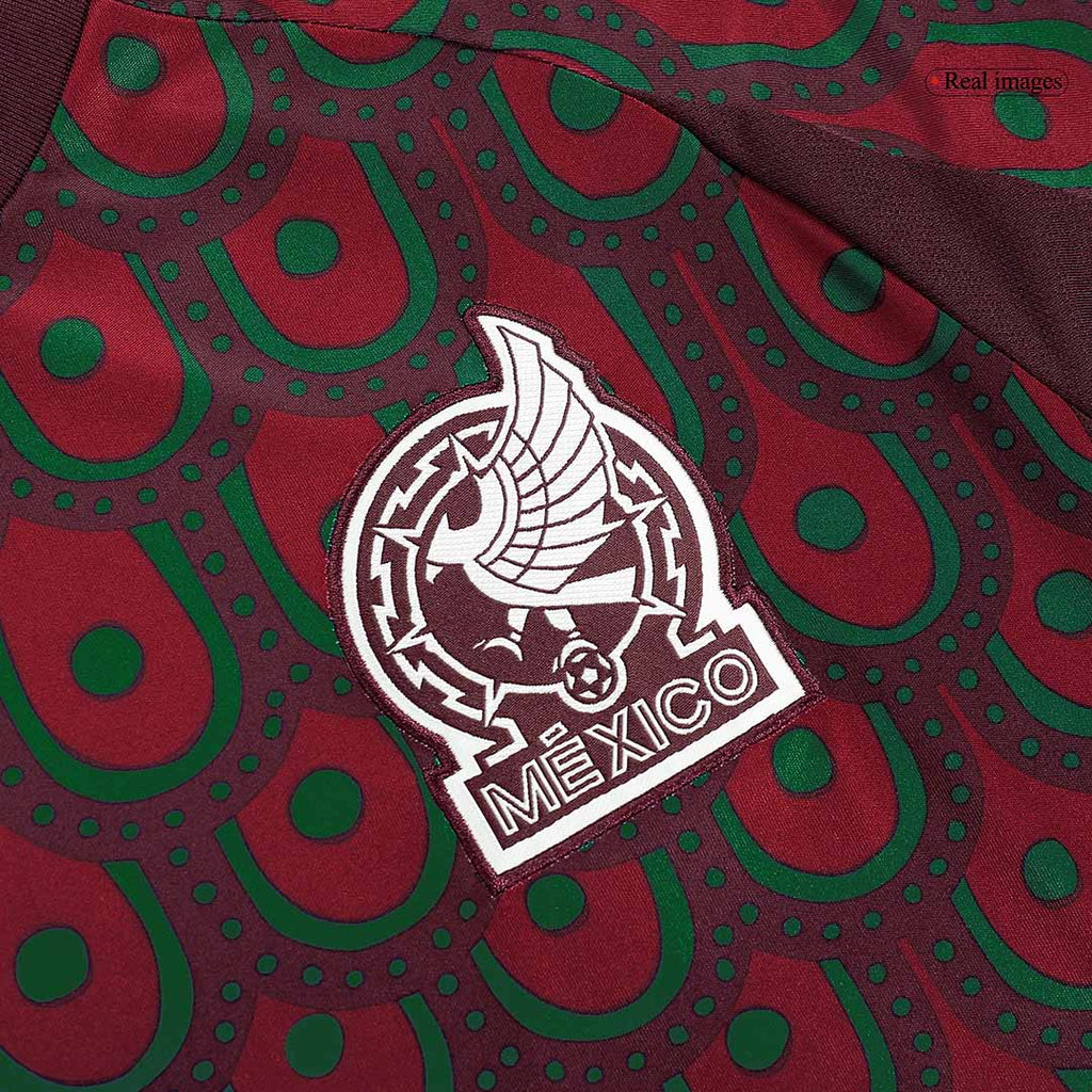 Camisola de Futebol Principal México Personalizada