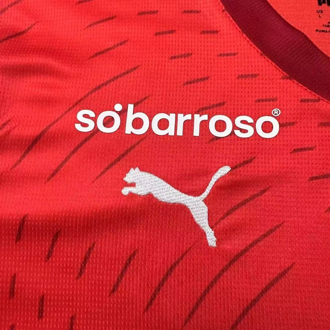 Camisola Braga Vermelha casa 24/25