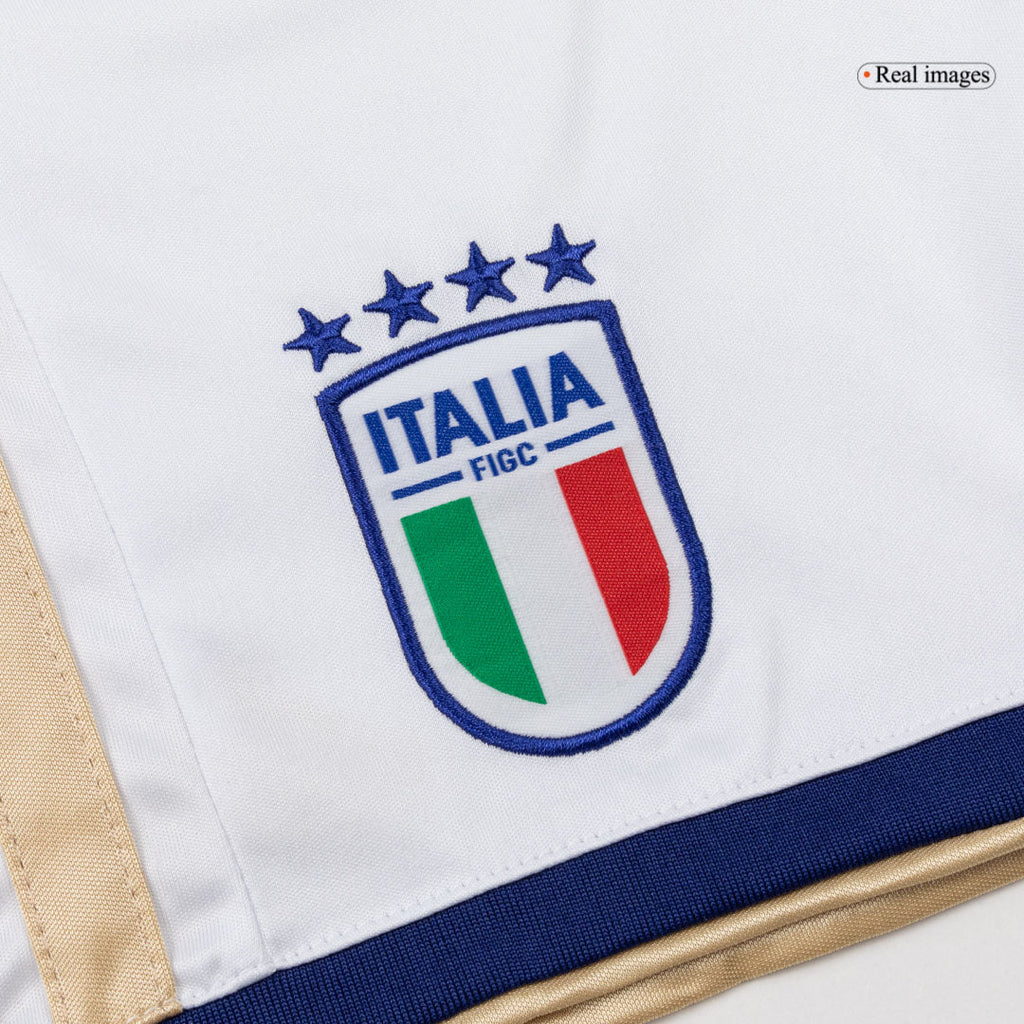 Itália Criança Casa Mundial Futebol Camisola Conjunto (Camisola+Calções+Meias) 25/26 Azul