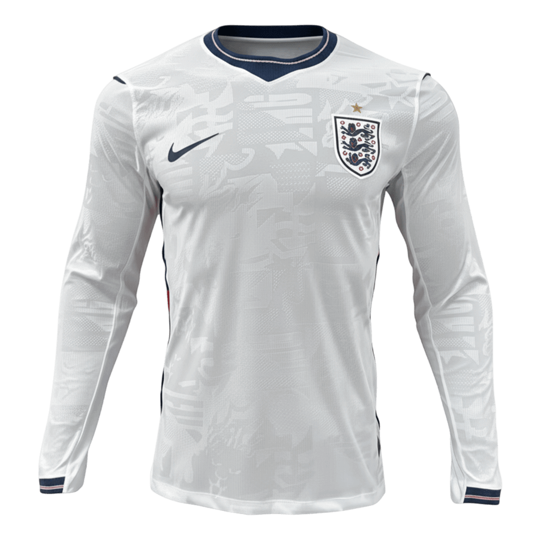 Inglaterra Camisa Manga Comprida 2026 Branca