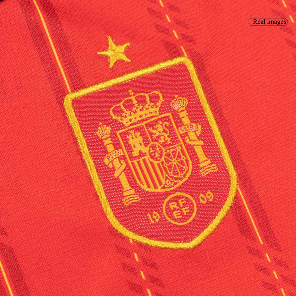 Espanha Crianças Casa Copa do Mundo Futebol Equipamento (Camisola+Calções+Meias) 2026 Vermelho