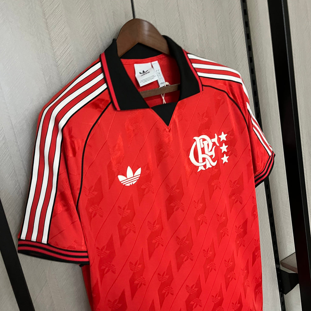 Camisola Flamengo vermelha Terceira 24/25