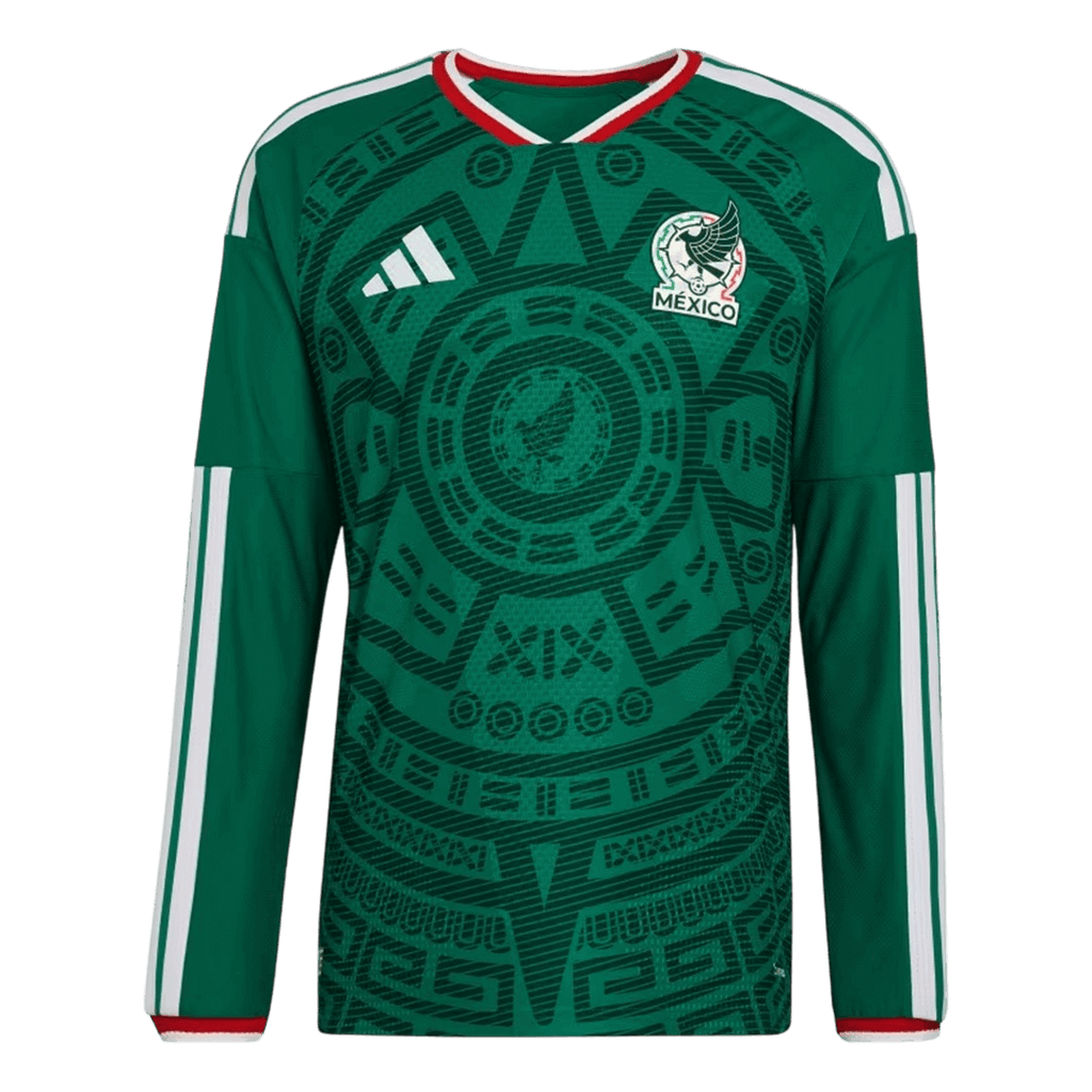 México Camisola de Manga Comprida 2026 Verde
