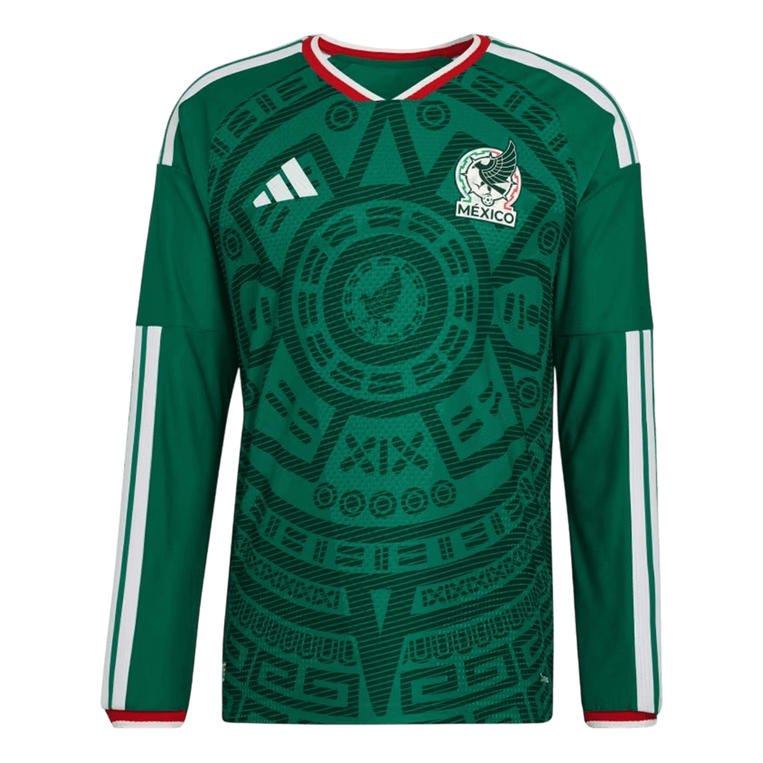 México Camisola de Manga Comprida 2026 Verde