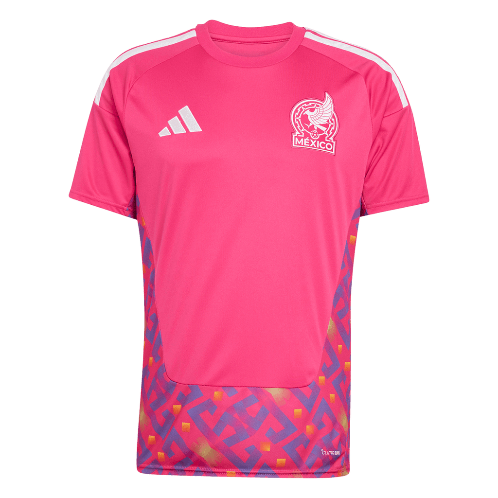 México Camisola Guarda-redes 2026 Vermelha