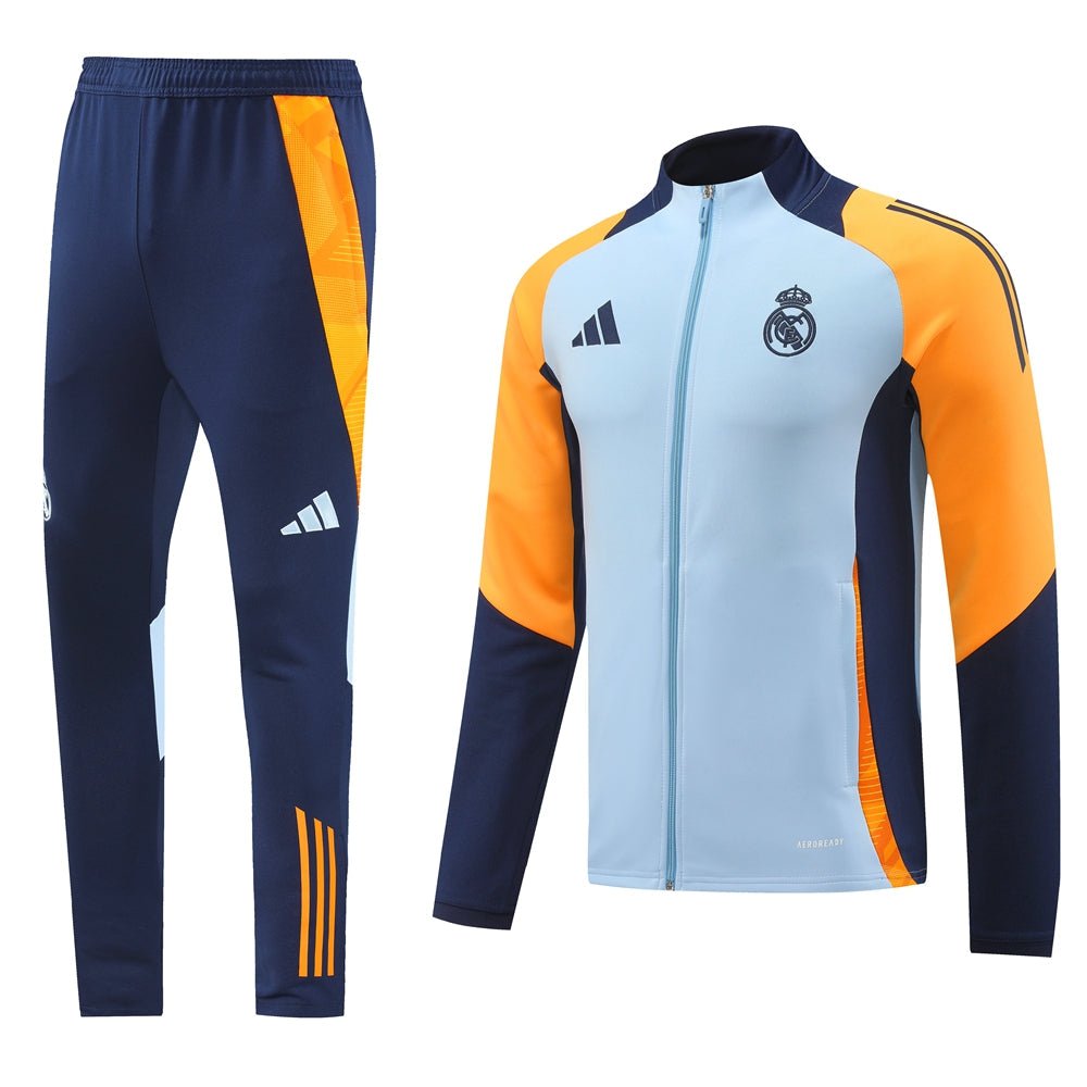 Real Madrid 24/25 - Fato de Treino - Fecho de Correr Completo