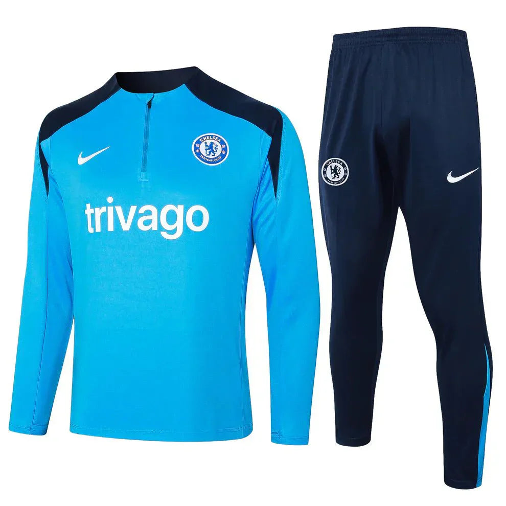 Chelsea 24/25 - Fato de Treino de Treino - Fecho de correr 1/2