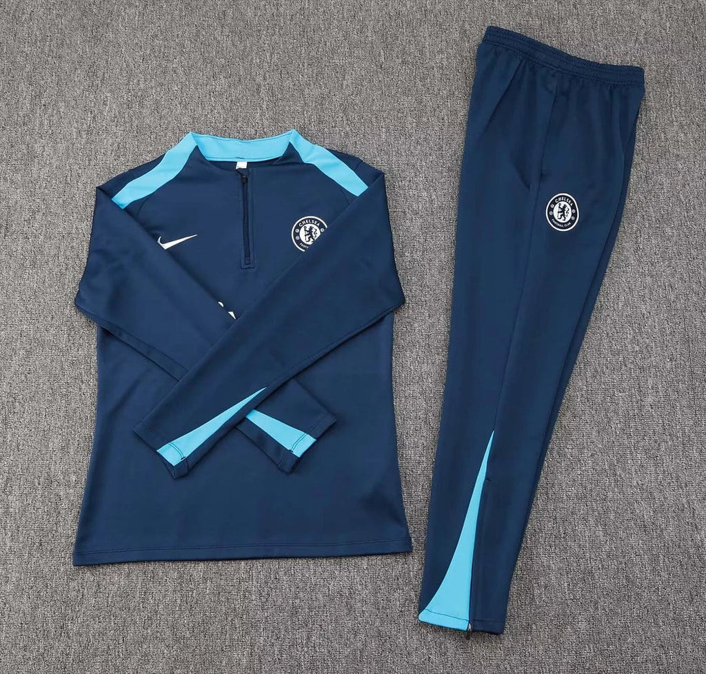 Chelsea 24/25 - Conjunto de treino - Meio fecho