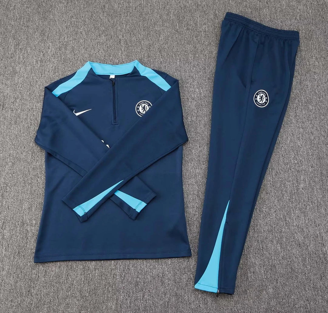 Chelsea 24/25 - Conjunto de treino - Meio fecho