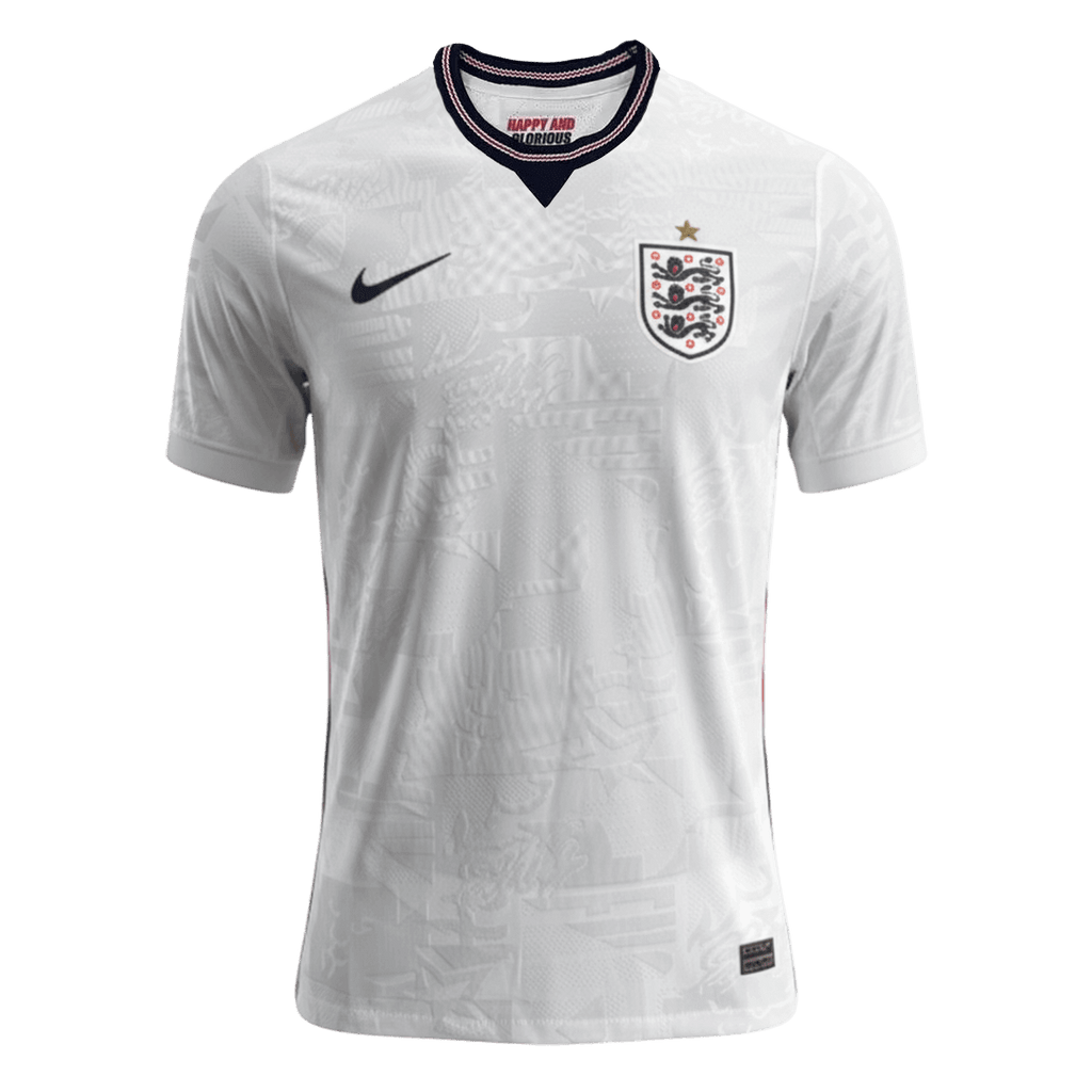 Jogador Inglaterra Casa Copa do Mundo Futebol Camisolas 2026 Branco