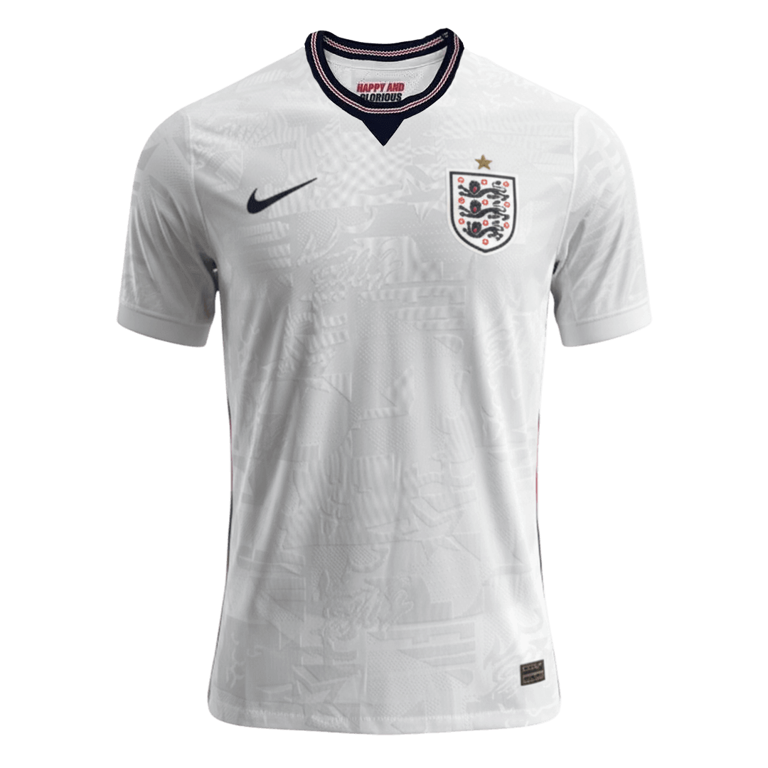 Jogador Inglaterra Casa Copa do Mundo Futebol Camisolas 2026 Branco