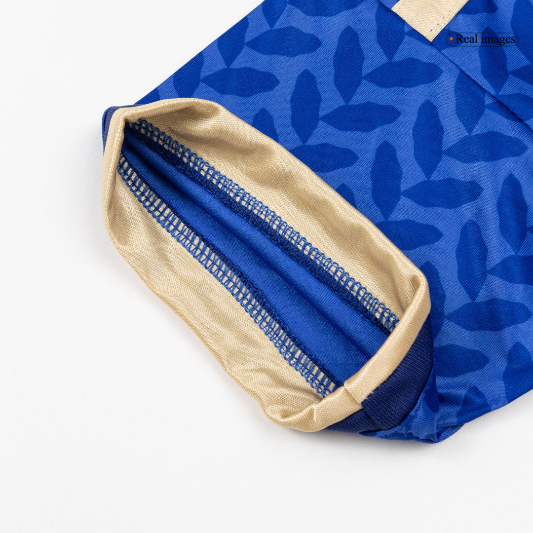 Itália Criança Casa Mundial Futebol Camisola Conjunto (Camisola+Calções+Meias) 25/26 Azul