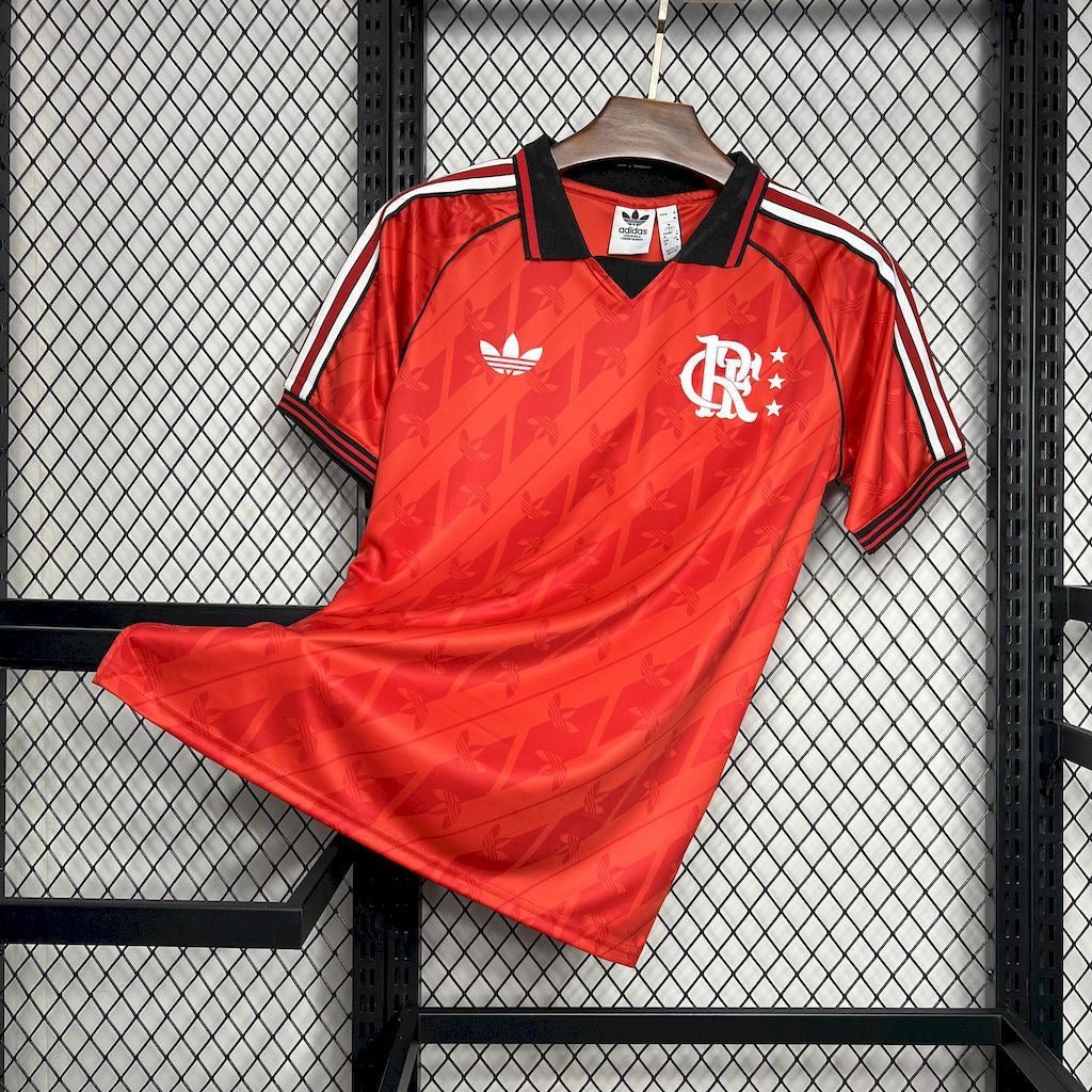 Camisola Flamengo vermelha Terceira 24/25