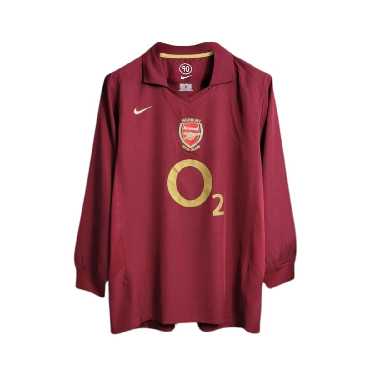 Arsenal Local 05/06 - Manga Comprida