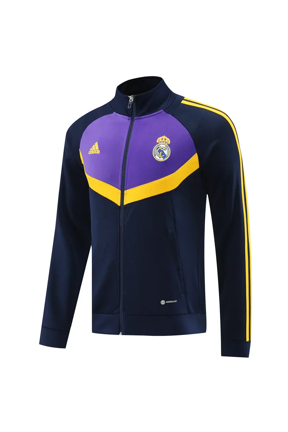 Real Madrid 24/25 - Fato de Treino - Fecho de Correr Completo