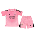 Conjunto infantil guarda-redes rosa 25/26